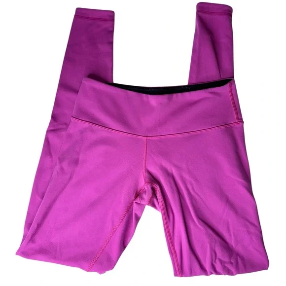 Lululemon Athletica hot pink leggings 6 - Picture 5 of 7